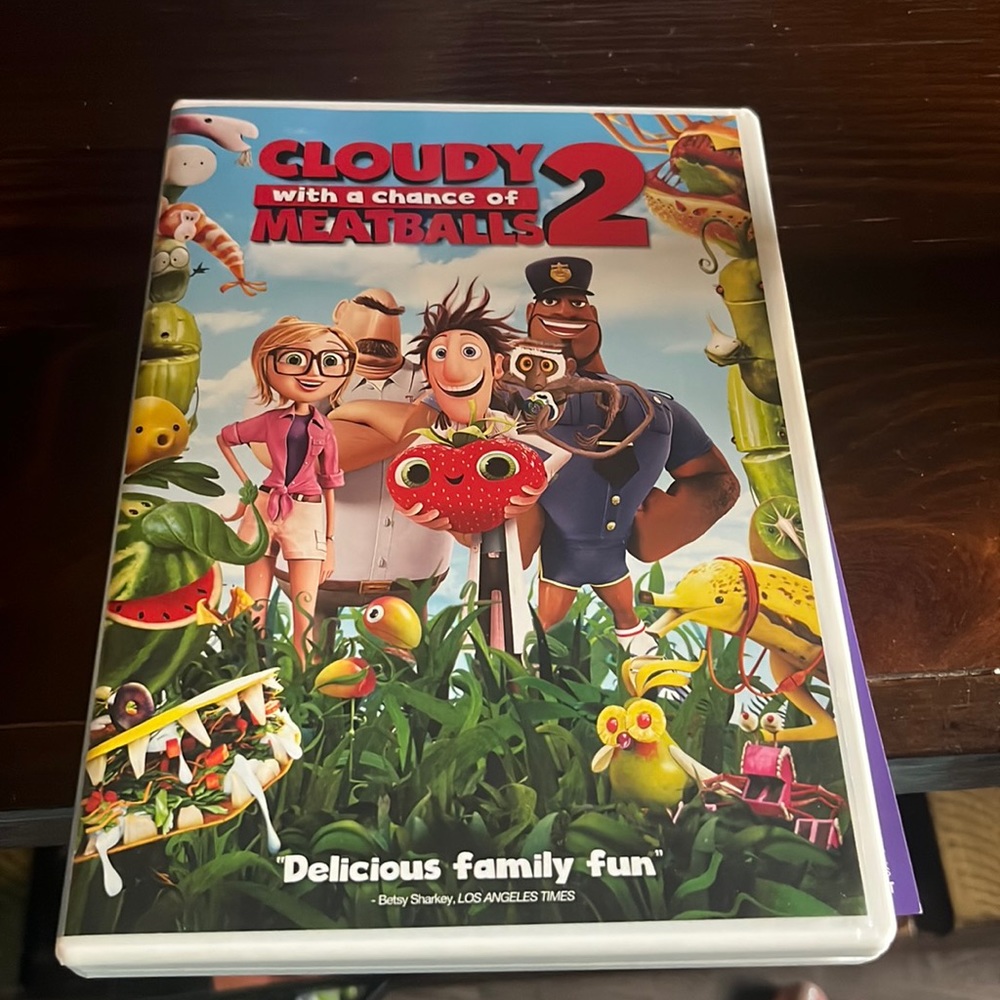 Cloudy with a Chance 2 DVD